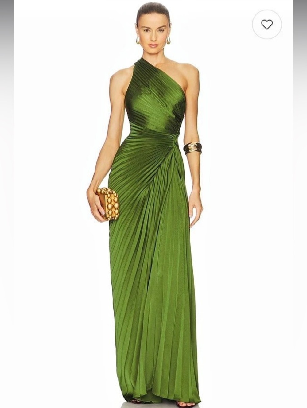 A.L.C. Lara Gown  in Ivy Green sz 8